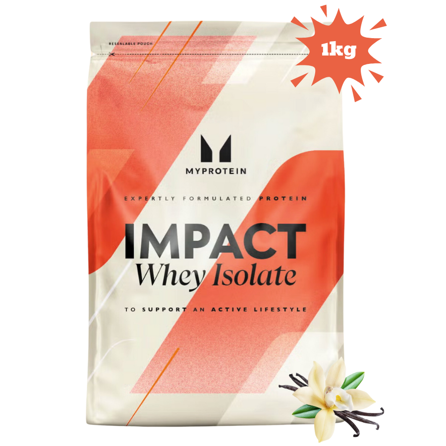 Sữa Tăng Cơ MyProtein Impact Whey Isolate 1kg 10 mùi