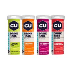Viên Sủi Điện Giải GU Energy Hydration Drink Tabs Ống 12 Viên - 4 Mùi