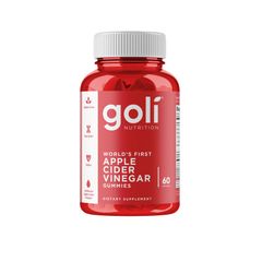 Kẹo Dẻo Giấm Táo Goli Apple Cider Vinegar Gummies 60 Viên