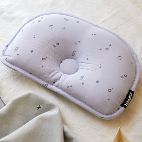 Gối airmesh chống bẹp đầu Dono&Dono Ergo Pillow Gray Star