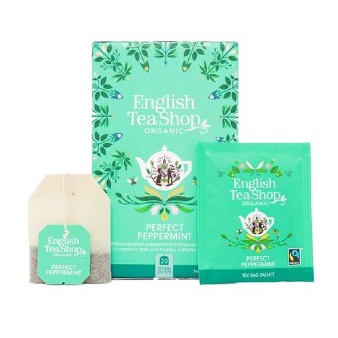 Trà Organic Perfect Peppermint hiệu English Tea Shop loại 20 gói