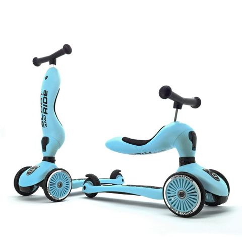 Xe scooter trẻ em Scoot and Ride Highwaykick 1 màu Blueberry