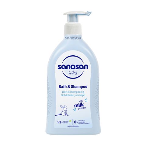 Sữa tắm gội Sanosan Baby bath and shampoo 500ml