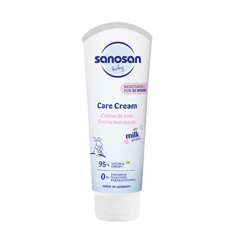 Kem dưỡng ẩm Sanosan baby care cream cho bé từ 0M+ 100ml