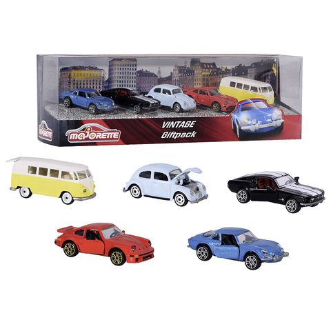 Bộ Quà Tặng 5 Xe MAJORETTE Vintage 5 Pieces Giftpack - MJ52013