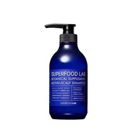 Dầu gội Superfood Lab Biotin + Scalp Shampoo 480ml