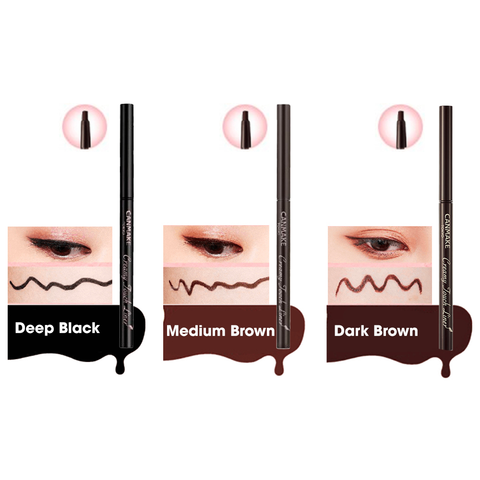 Bút kẻ mắt Canmake Creamy Touch Liner 02 Medium Brown