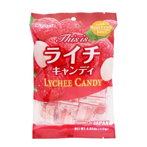 Kẹo vị vải Kasugai Lychee Candy 115g (12x2)