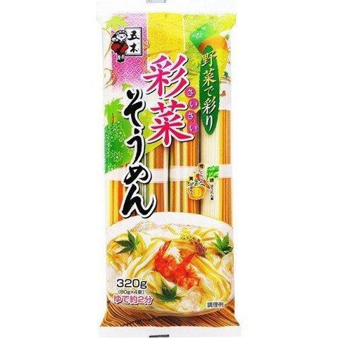 Mì Somen vị rau củ Itsuki 320g