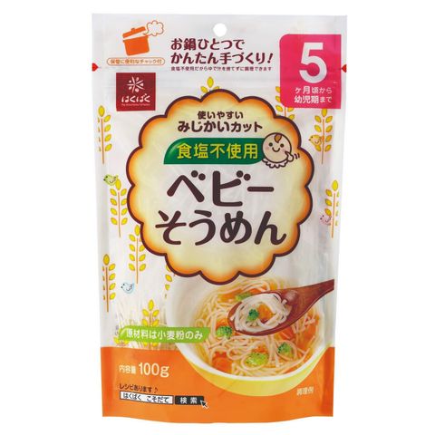 Mỳ Hakubaku cho trẻ từ 5 tháng tuổi 100g