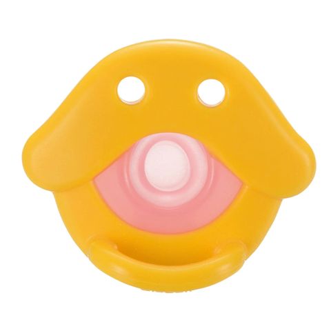 Ty ngậm Richell Silicone hình Vịt con cho bé từ 0-3M