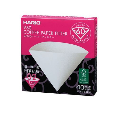 Giấy lọc cà phê Hario trắng  40 cái