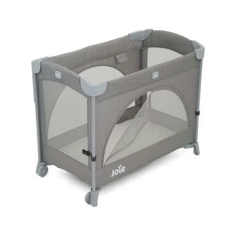 Giường cũi trẻ em Joie Kubbie Sleep Foggy Gray