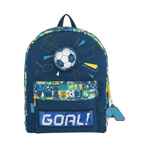 Balo lấp lánh phát sáng Funtime-Football World size 37H x 27W x 24D