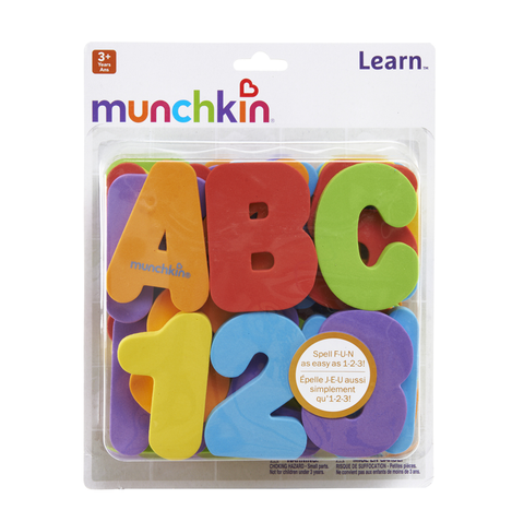 Đồ chơi bồn tắm chữ và số Munchkin 11020