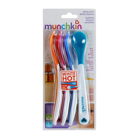 Thìa mềm báo nóng Munchkin 4c