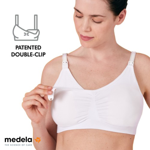 Áo lót Medela 3 in 1 Nursing & Pumping Bra màu trắng