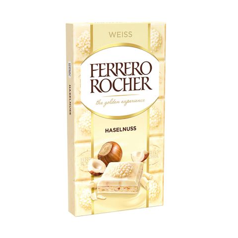Socola trắng hạt phỉ Ferrero Raffaello dạng thanh 90g