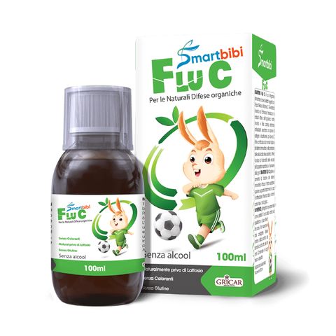 Siro hỗ trợ trị cảm lạnh, cảm cúm Smartbibi Flu C 100ml