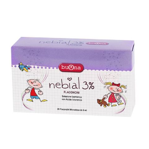 Dung dịch nhỏ mũi Nebianax 3% Flaconcini