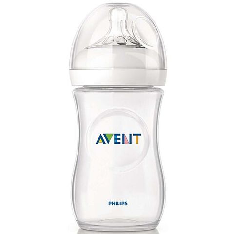 Bình sữa Avent Natural bằng nhựa không có BPA 330ml