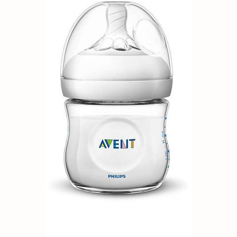 Bình sữa Avent Natural bằng nhựa không có BPA 125ml