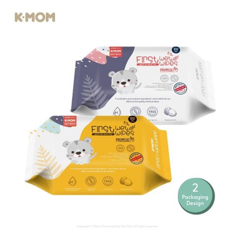 Giấy ướt cao cấp K-mom Hàn Quốc 100 pcs