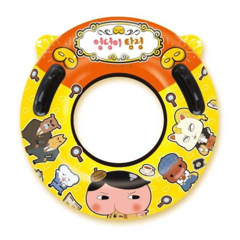 Phao bơi có tay cầm NaiB họa tiết Butt Detective 65 cm