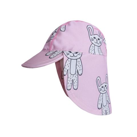 Mũ bơi che gáy Ally Billy màu hồng họa tiết thỏ Bunny