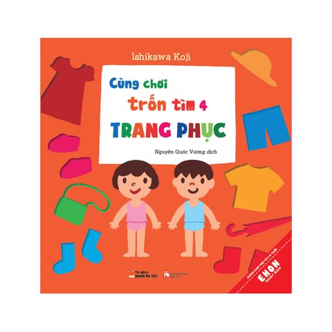 Sách truyện Ehon: Cùng chơi trốn tìm T4 - Trang phục