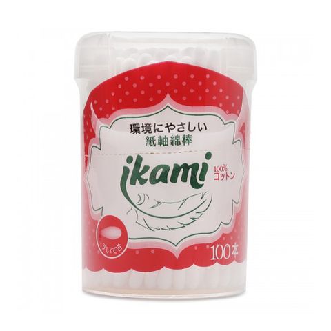 Tăm bông Ikami Regular 2 đầu thường loại 80 cái/hộp