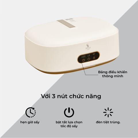 Máy sấy quần áo cho bé MOAZ BEBE - MB048