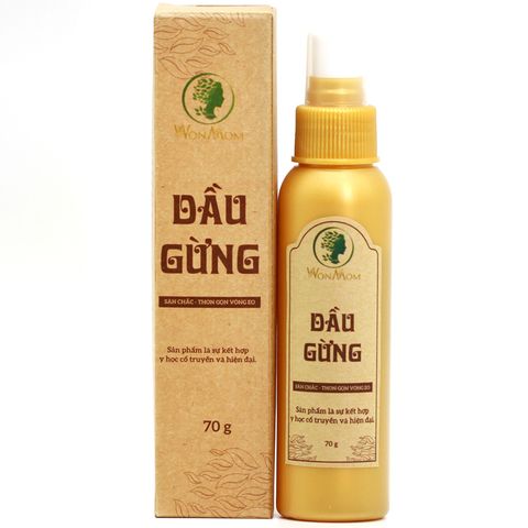 Dầu gừng Wonmom