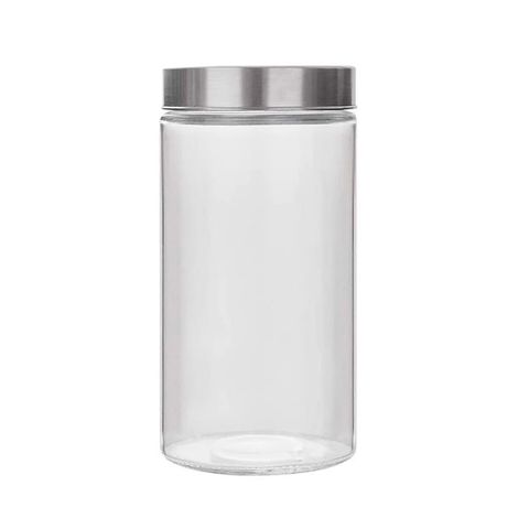 Hũ thủy tinh nắp vặn inox SAPATA 1,6L