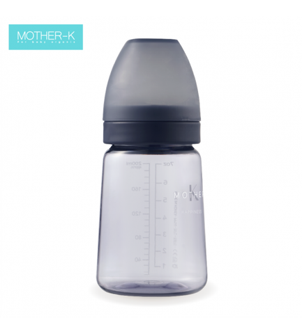 Bình sữa Mother-K PPSU 200ml màu xanh