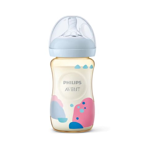 Bình sữa mô phỏng tự nhiên Avent PPSU cho trẻ từ 1 tháng tuổi (260ml-đơn)