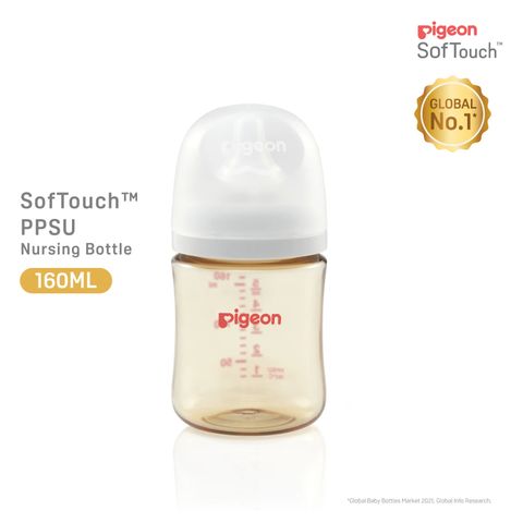 Bình Sữa Pigeon PPSU Plus 160ml WN3