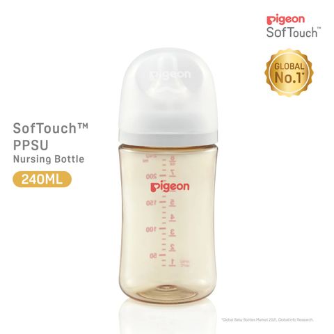 Bình sữa Pigeon PPSU Plus 240ml WN3