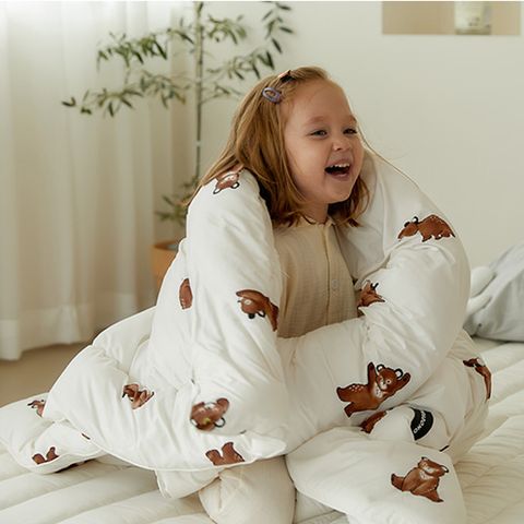 Chăn Duvet Toddler cao cấp Dono&Dono cho da nhạy cảm Choco Beny (115*160cm)