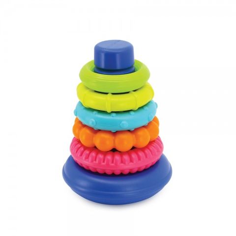 Đồ chơi tháp xếp chồng Infantino Rock'N Stack Rings