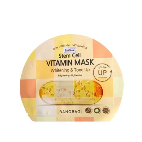 Mặt nạ Banobagi Stem Cell Vitamin Mask Whitening And Tone Up