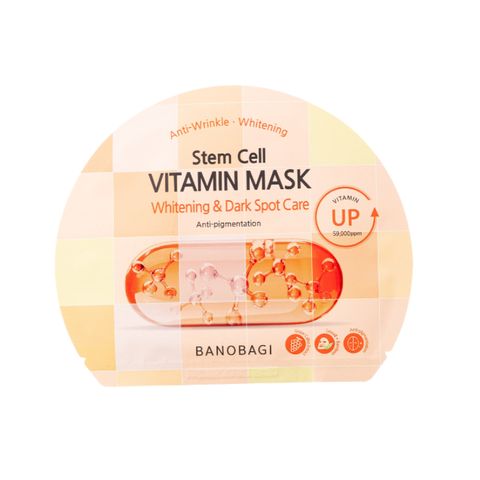 Mặt nạ Banobagi Stem Cell Vitamin Mask Whitening And Dark Spot Care