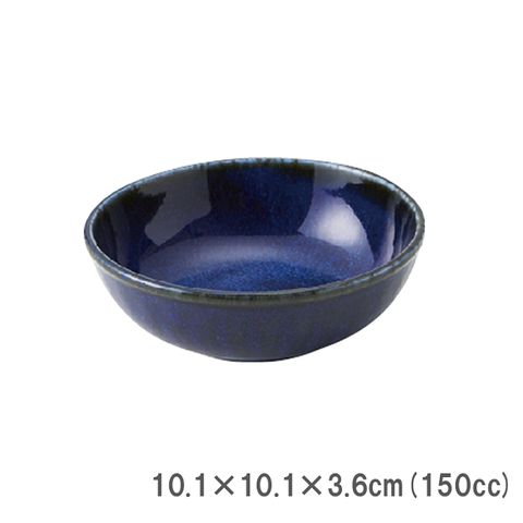 Bát Yamata màu xanh đậm size φ10.1×3.6cm, 153cc