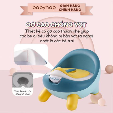 Bô trẻ em babyhop bằng nhựa mã số NM-137B màu thạch tím