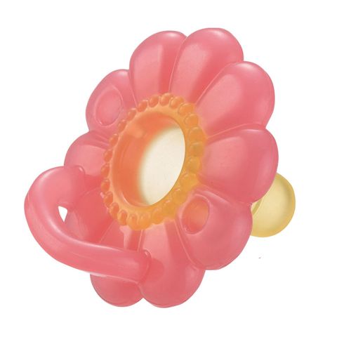 Ty ngậm Richell Silicone hình bông hoa cho bé từ 0-3M