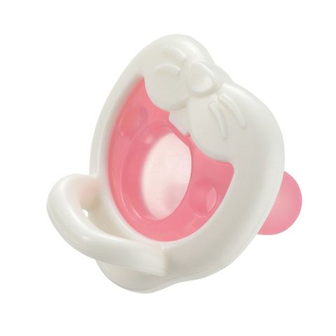 Ty ngậm Richell Silicone hình chú thỏ cho bé từ 3M