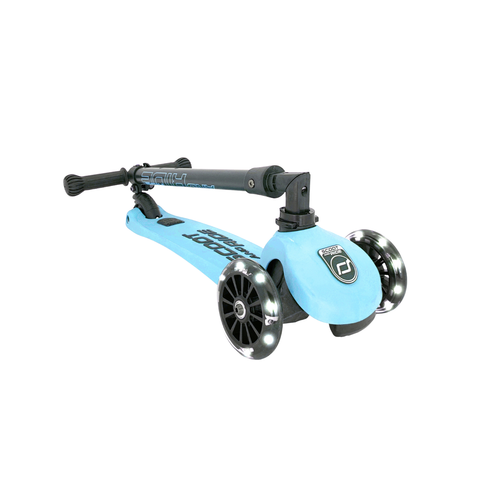 Xe scooter trẻ em Scoot and Ride Highwaykick 3 LED màu Blueberry