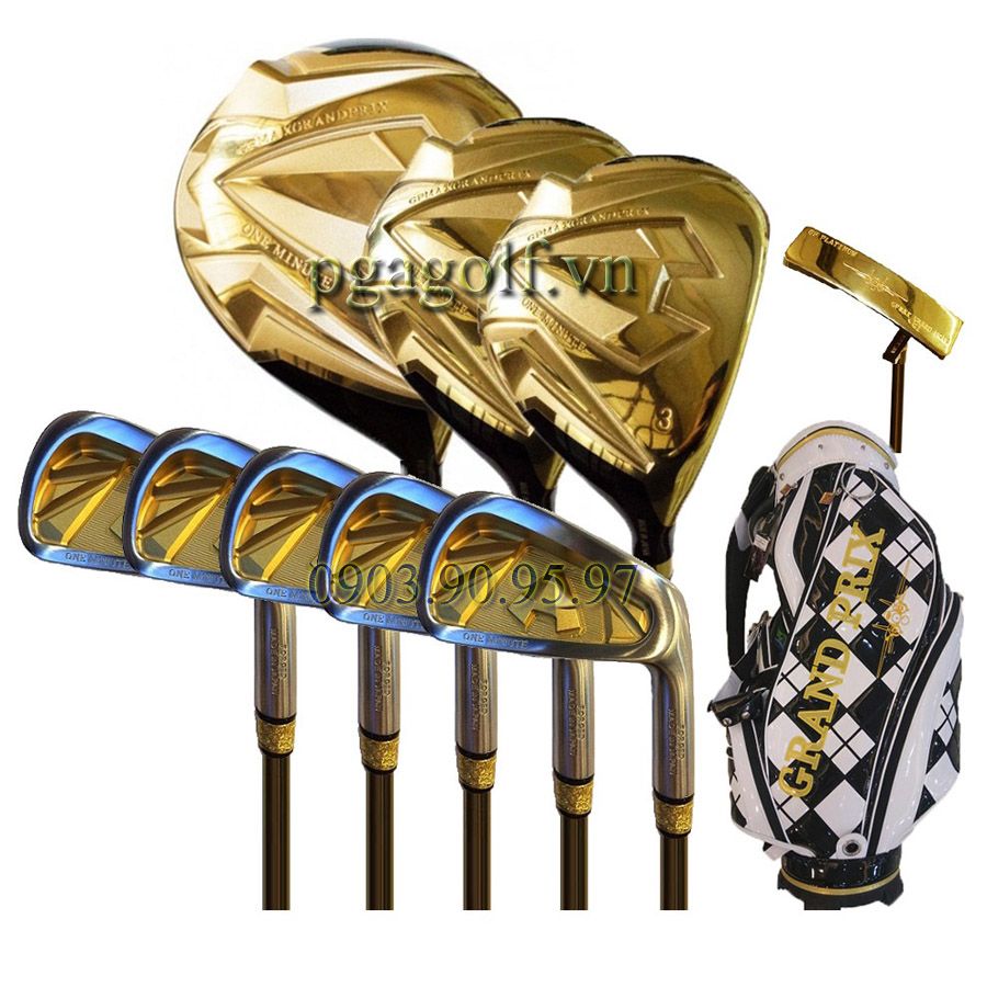 Bộ Gậy Golf Grand Prix One Minute Gold G57 (Hết hàng)