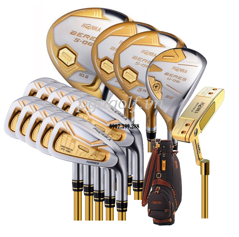 Bộ Gậy Golf Honma Beres S-06 4 Sao