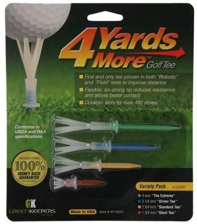 Tee Golf Green Keepers 4 Yards More
